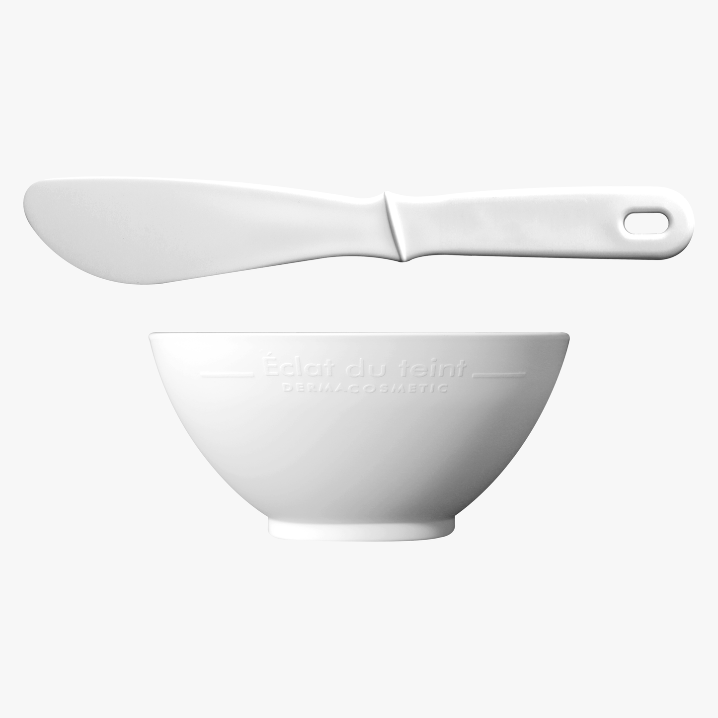 Plastic Bowl and Spatula
