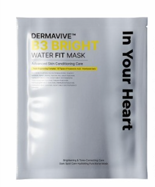Dermavive B3 Bright Water Fit Mask (10) - In Your Heart